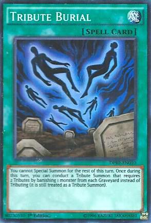 Tribute Burial card image