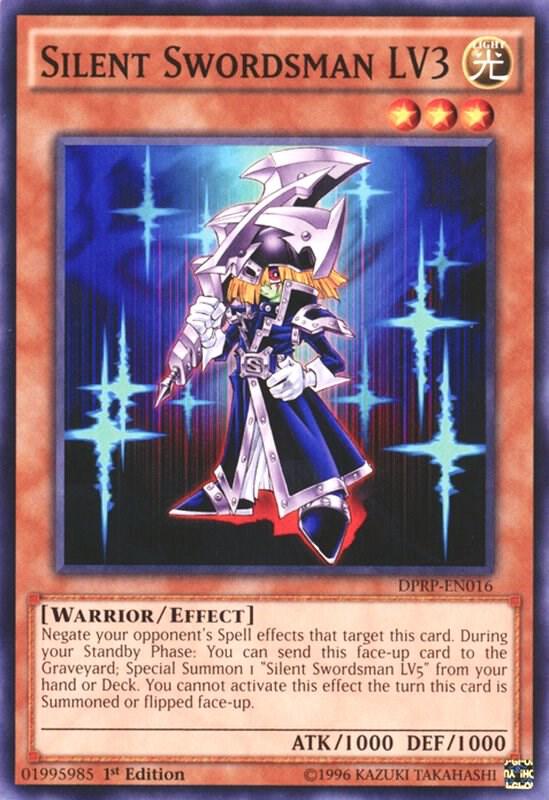 Silent Swordsman LV3 card image