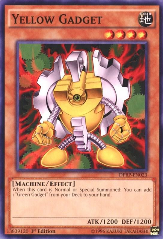 Yellow Gadget card image