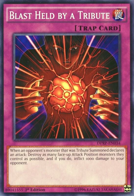 Blast Held by a Tribute card image