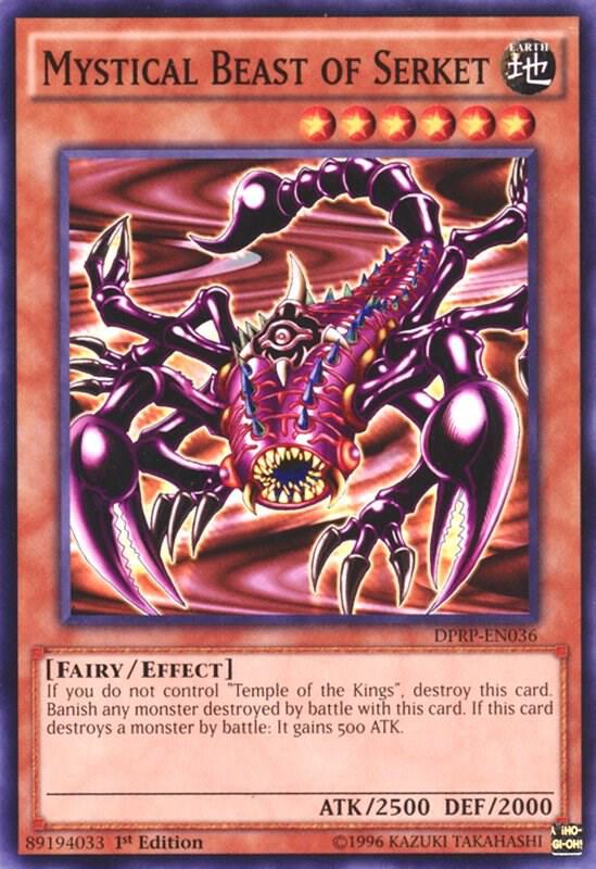 Mystical Beast of Serket card image