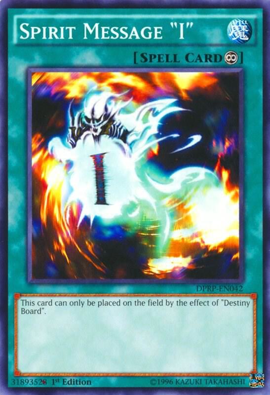 Spirit Message "I" card image