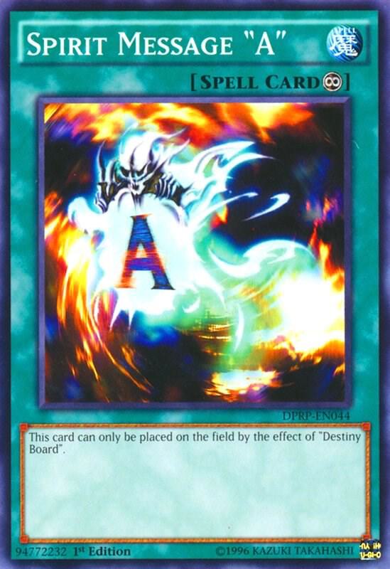 Spirit Message "A" card image