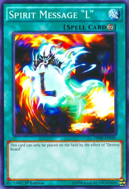 Spirit Message "L" card image