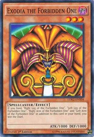 Exodia the Forbidden One card image