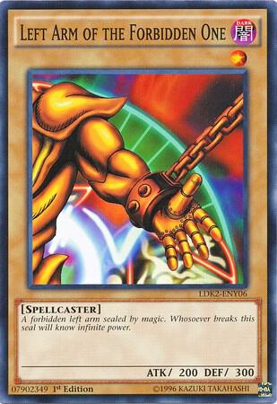 Left Arm of the Forbidden One card image
