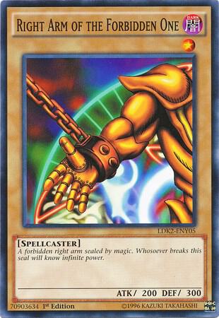 Right Arm of the Forbidden One card image