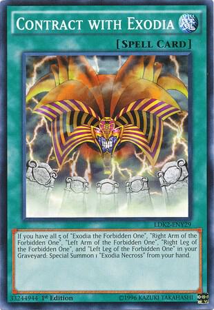 Contract with Exodia card image