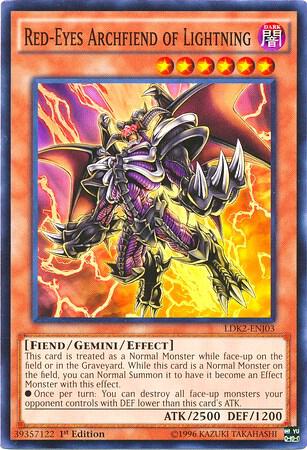 Red-Eyes Archfiend of Lightning card image