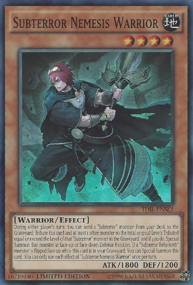 Subterror Nemesis Warrior card image
