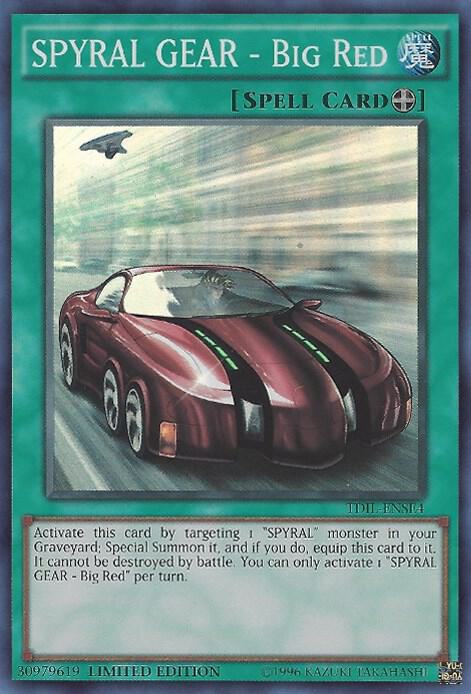 SPYRAL GEAR - Big Red card image