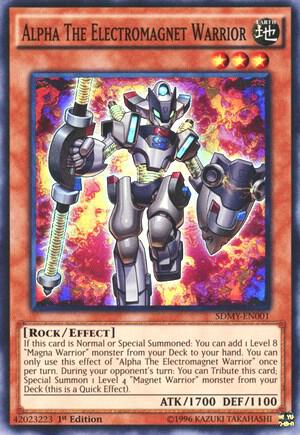 Alpha The Electromagnet Warrior card image