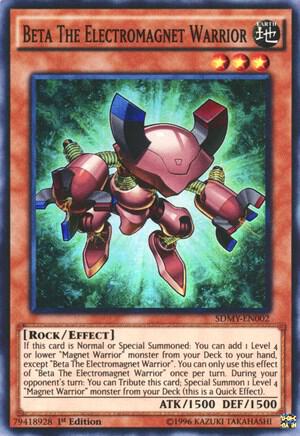 Beta The Electromagnet Warrior card image