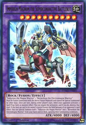 Imperion Magnum the Superconductive Battlebot card image