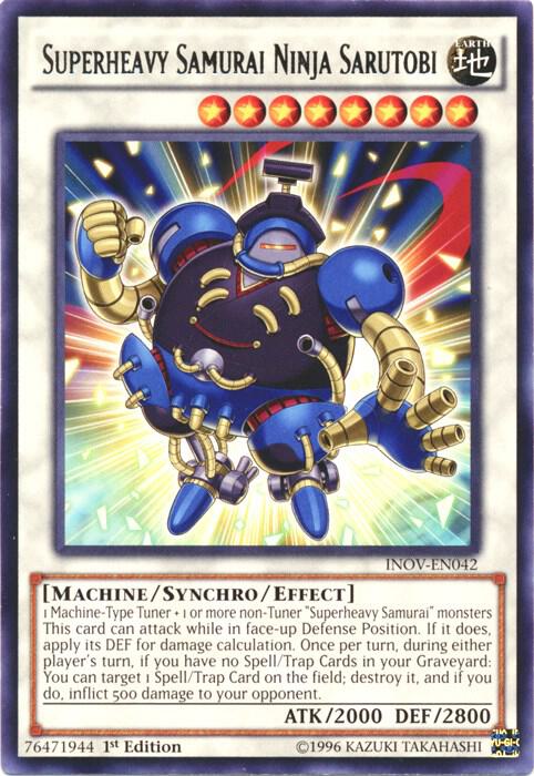 Superheavy Samurai Ninja Sarutobi card image