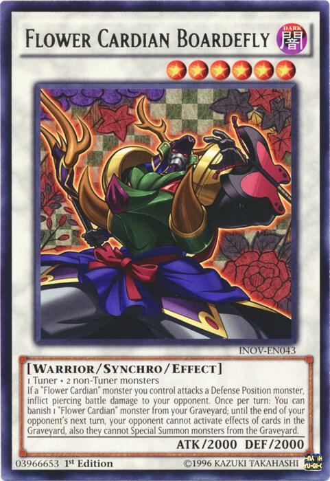 Flower Cardian Boardefly card image
