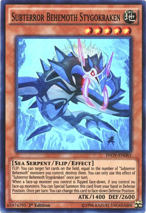 Subterror Behemoth Stygokraken card image