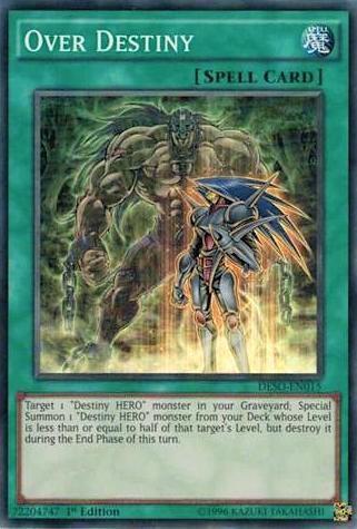 Over Destiny card image