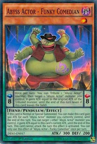 Abyss Actor - Funky Comedian card image