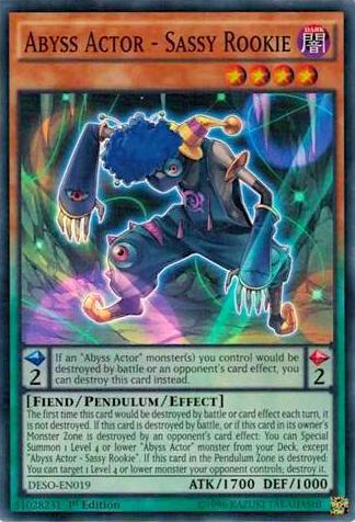 Abyss Actor - Sassy Rookie card image