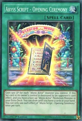 Abyss Script - Opening Ceremony card image