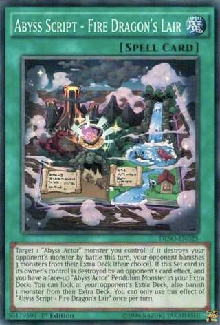Abyss Script - Fire Dragon's Lair card image