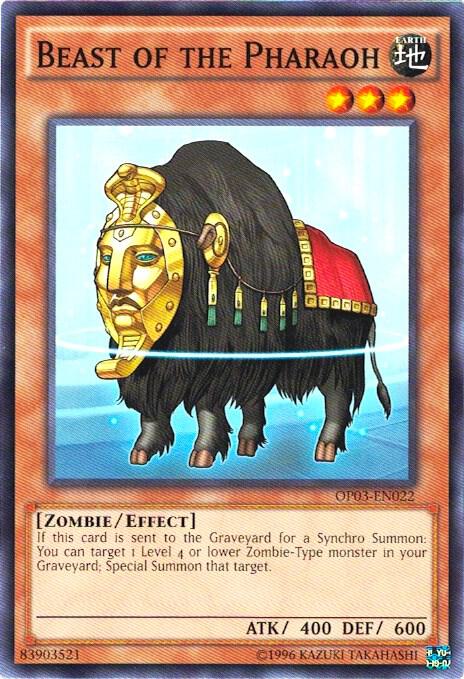 Beast of the Pharaoh card image