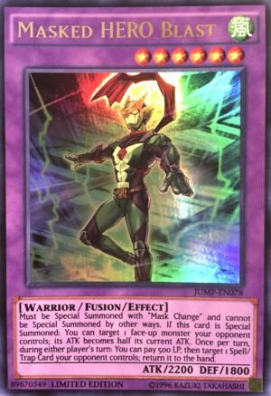 Masked HERO Blast card image