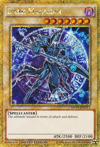 Dark Magician (Gold Secret Rare) card image