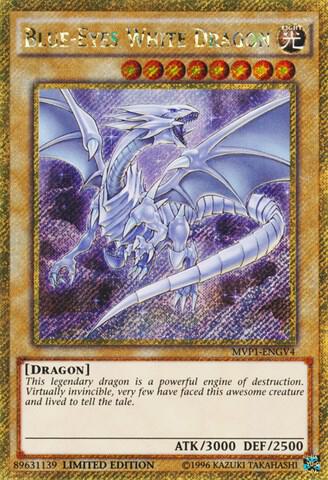 Blue-Eyes White Dragon (Gold Secret Rare) card image