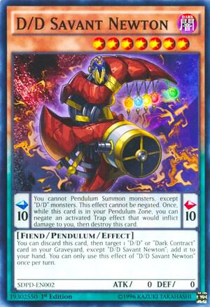 D/D Savant Newton card image