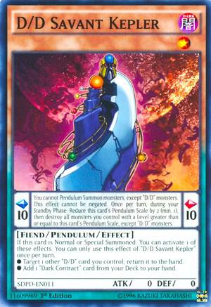 D/D Savant Kepler card image