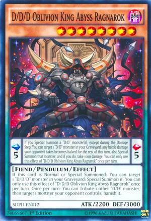 D/D/D Oblivion King Abyss Ragnarok card image