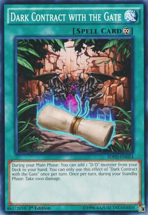 Dark Contract with the Gate card image