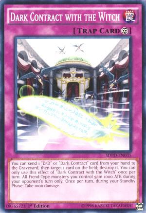 Dark Contract with the Witch card image