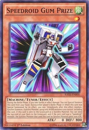 Speedroid Gum Prize card image