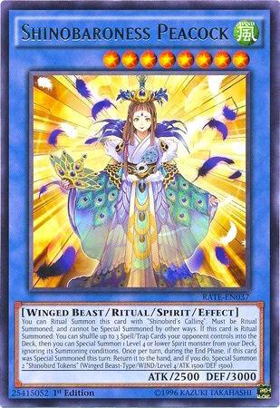 Shinobaroness Peacock card image