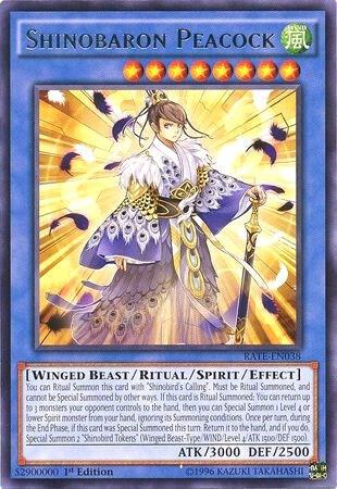 Shinobaron Peacock card image
