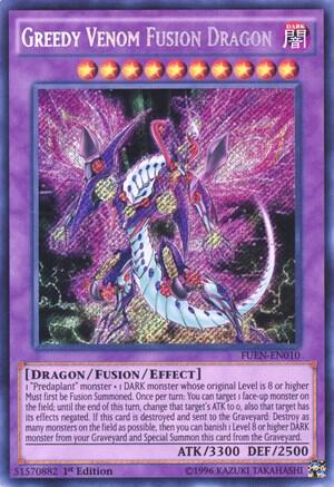 Greedy Venom Fusion Dragon card image