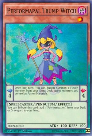 Performapal Trump Witch card image