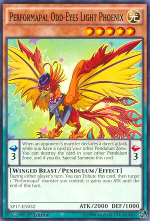 Performapal Odd-Eyes Light Phoenix card image