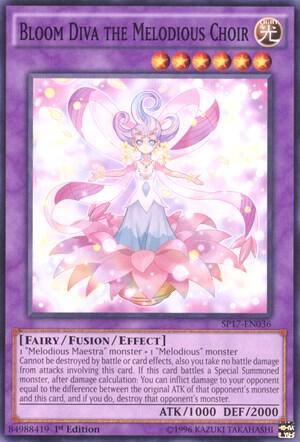 Bloom Diva the Melodious Choir (Starfoil) card image