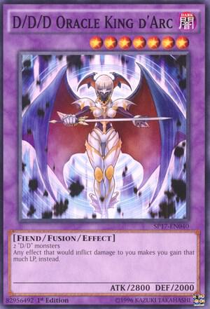 D/D/D Oracle King d'Arc (Starfoil) card image