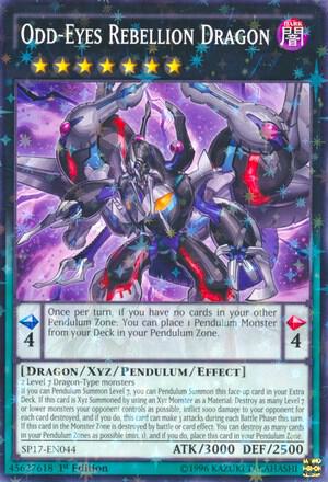 Odd-Eyes Rebellion Dragon (Starfoil) card image
