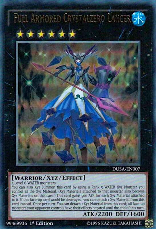 Full Armored Crystalzero Lancer card image