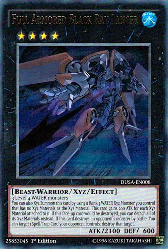 Full Armored Black Ray Lancer card image