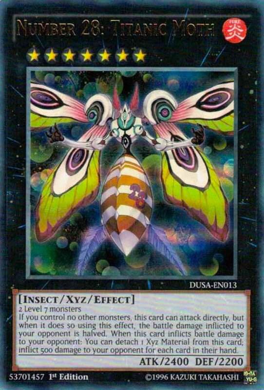 Number 28: Titanic Moth card image