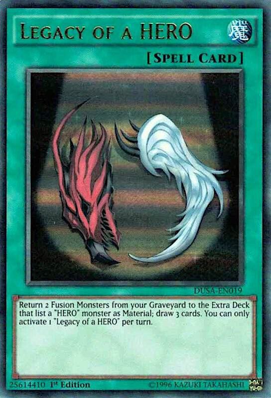 Legacy of a HERO card image