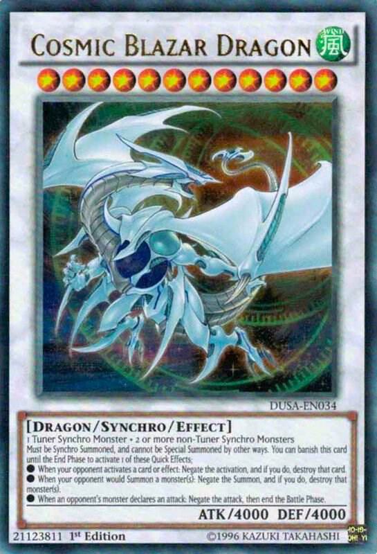 Cosmic Blazar Dragon card image