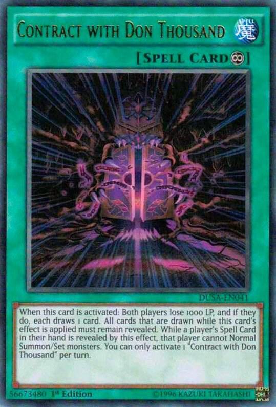 Contract with Don Thousand card image